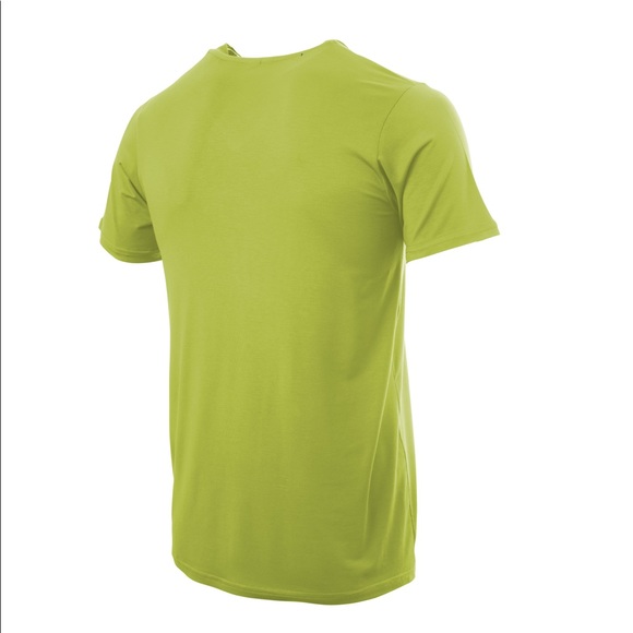 KING NEW YORK, V-NECK T-SHIRT, BRIGHT YELLOW. - Picture 13 of 15
